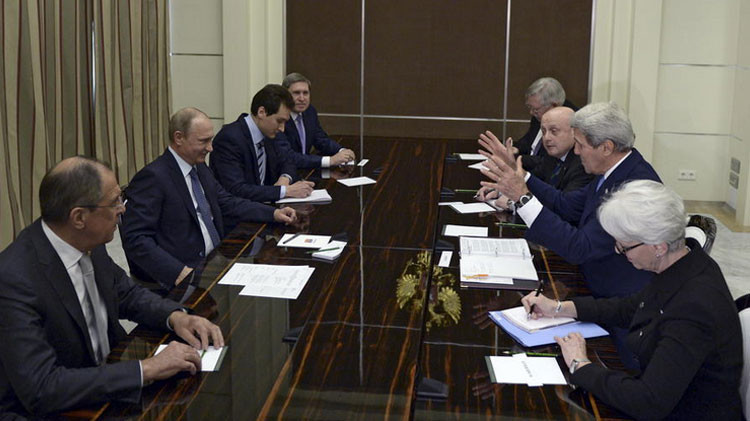CNN: la reunión de John  Kerry con Vladímir Putin  descongela las relaciones entre Rusia y EE.UU.