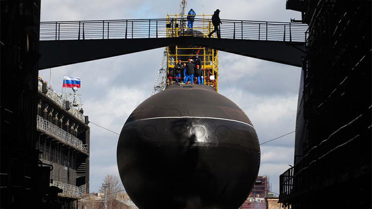 Submarino ruso de quinta generación