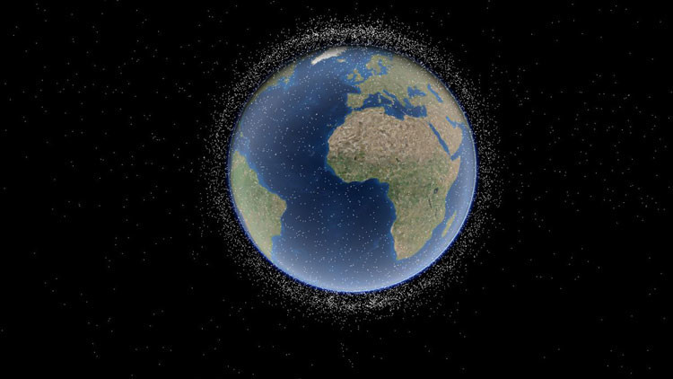 Así es el insólito programa 3D que monitorea satélites de la Tierra (Video)