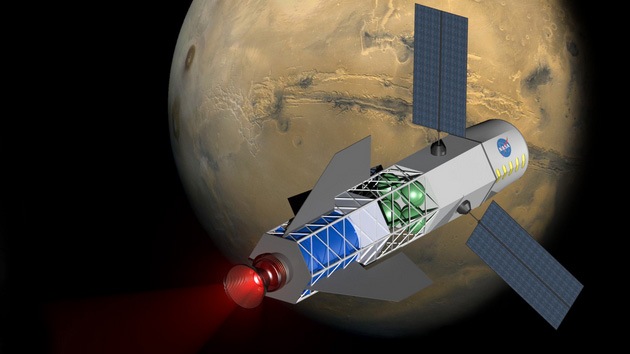 Combustible nuclear hará posible realizar viaje de ida y vuelta a Marte en 30 días