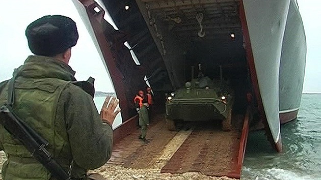 Rusia inicia ejercicios militares a gran escala en el mar Negro