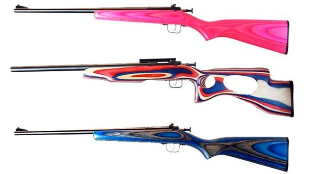 Rifles de colores para niños, un regalo 'de lo más mortal' en EE.UU.