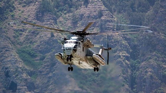 Se estrella un helicóptero militar estadounidense cerca de Corea del Norte