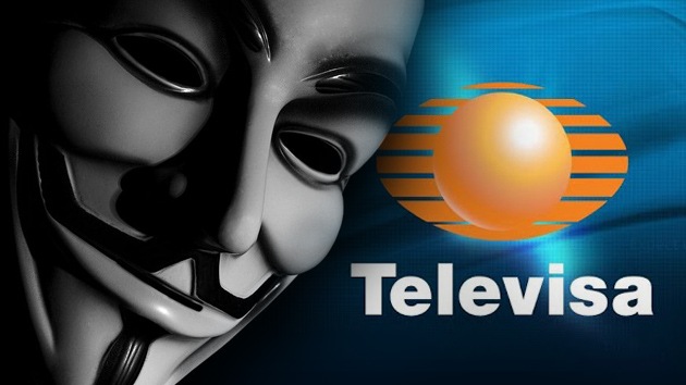 Anonymous y ‘#YoSoy132’ llaman a ocupar Televisa por su 'teledictadura'