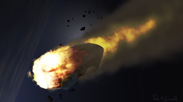 Un asteroide di 2,7 km si avvicinerà a terra il Venerdì