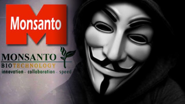 Anonymous 'tumba' el sitio web de Monsanto