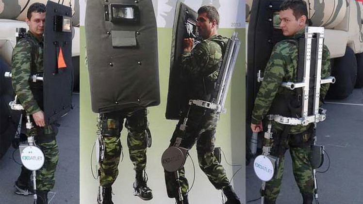  El Ejército ruso contará con exoesqueletos dirigidos con la mente dentro de 5 años