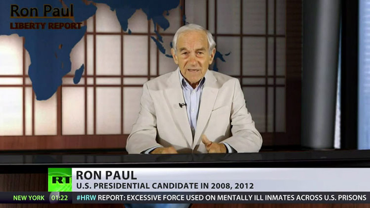 Ron Paul: los estadounidenses pierden sus libertades debido a que EE.UU. participa en guerras ajenas