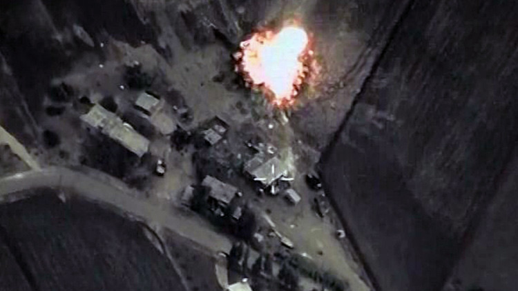 Ataques de aviones rusos contra las posiciones del Estado Islámico en Siria
