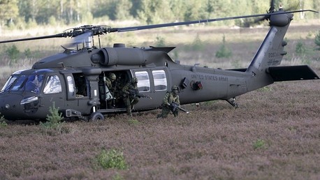Helicóptero estadounidense Black Hawk, Letonia 