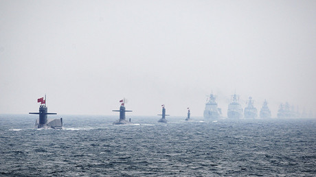 Submarinos y buques de guerra de la Armada china