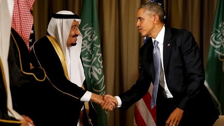 Barack Obama y el rey Salman 