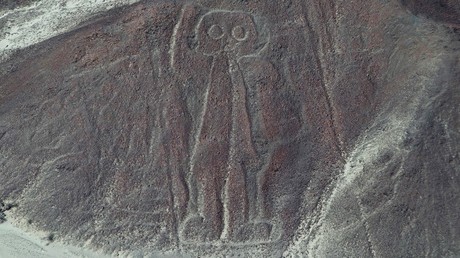 Una de las figuras del desierto de Nazca. Foto ilustrativa
