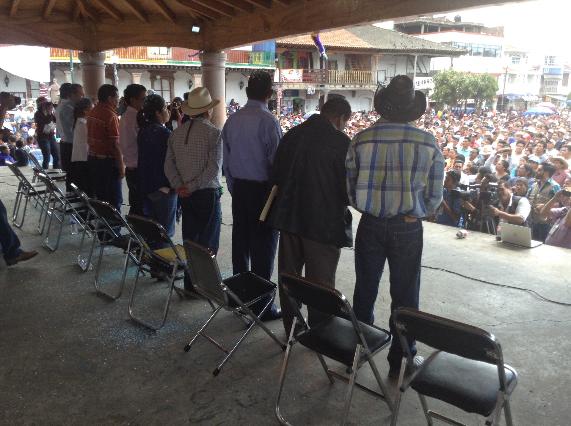 Elección por usos y costumbres en Cherán, Michoacán