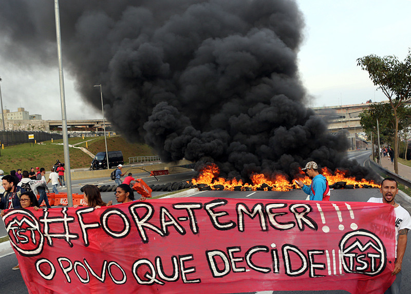 Protestas en San Pablo