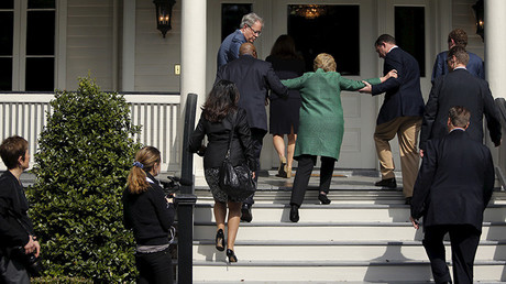 Hillary Clinton durante una visita a Carolina del Sur el 24 de febrero de 2016.