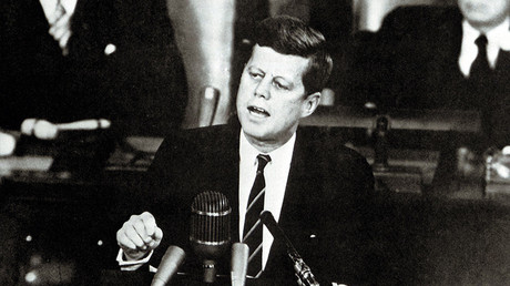 John Fitzgerald Kennedy, el trigésimo quinto presidente de los Estados Unidos