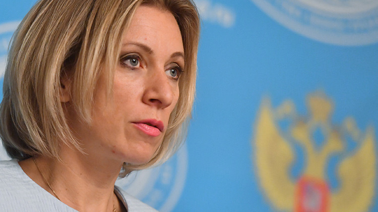 Portavoz del Ministerio de Asuntos Exteriores de Rusia, María Zajárova