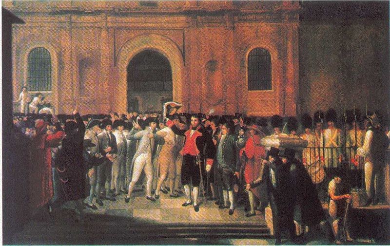 Eventos de la Revolución del 19 de abril de 1810