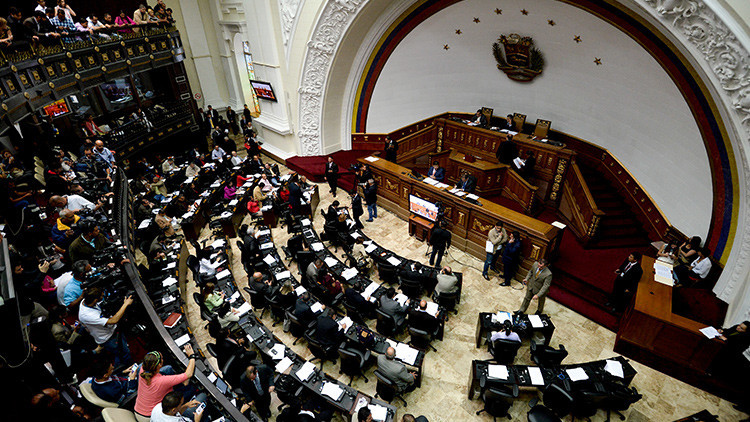 La vista general sobre la Asamblea General de Venezuela