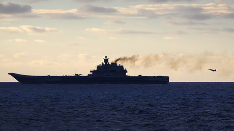 El portaaviones ruso Admiral Kutnesov