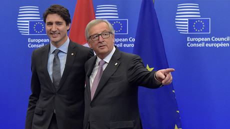 Canadá y la Unión Europea firman el acuerdo de libre comercio CETA en medio de protestas 