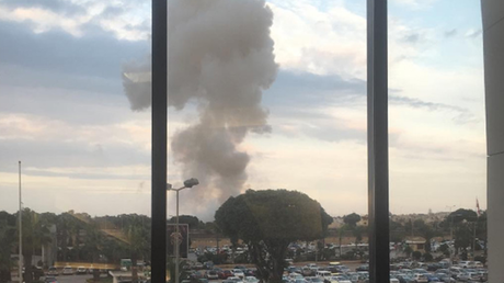 Una explosión sacude los alrededores del aeropuerto de Malta (VIDEO)