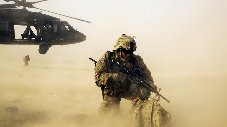 Un soldado estadounidense durante una misión cerca de Jalalabad, Afganistán, el 20 de diciembre de 2014. 