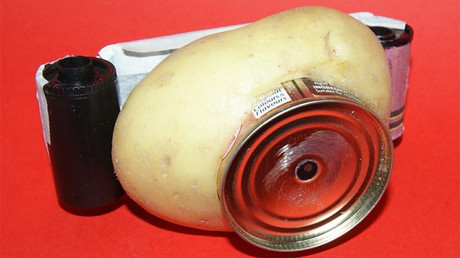 Fotos: Un australiano fabrica una cámara con una patata y una lata de tomate