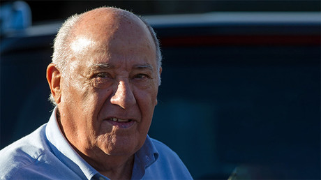Amancio Ortega, cofundador del grupo Inditex, propietario de las tiendas Zara.