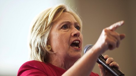 Hillary Clinton interviene en un mitin de campaña en Filadelfia, Pensilvania, el 16 de Agosto de 2016.