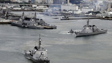 La base naval Sasebo, Japón, el 6 de diciembre de 2012.