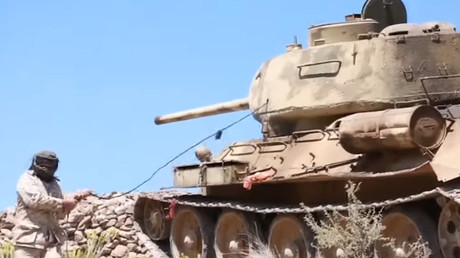 VIDEO: El legendario tanque soviético T-34 que combatió en la II Guerra Mundial reaparece en Yemen