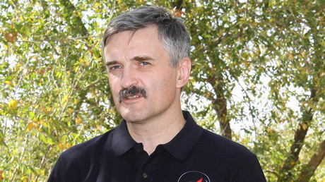 Aleksandr Kaleri, cosmonauta ruso y jefe del centro de aviación espacial de la corporación Energía (RKK Energiya)