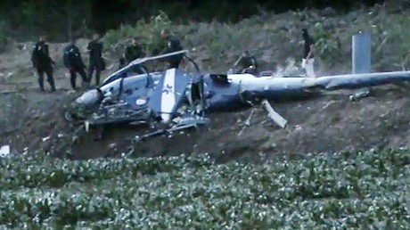 Cae un helicóptero en Río de Janeiro: 4 policías muertos (Video)