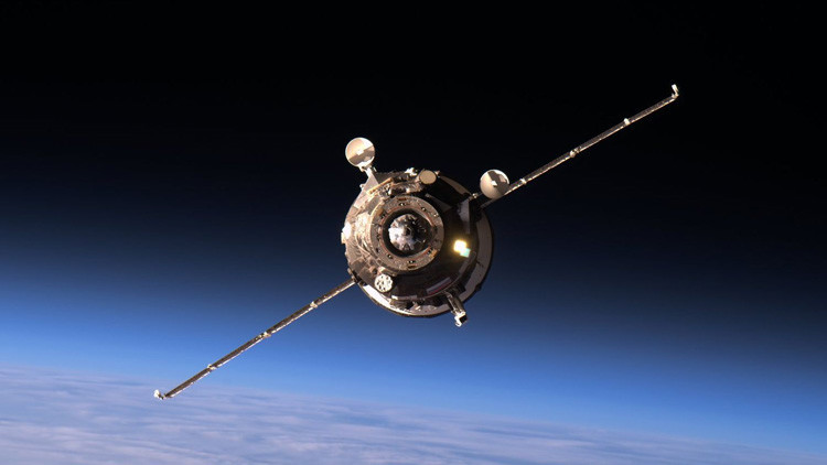 La nave espacial rusa Progress MS-04.
