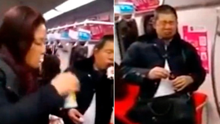 FUERTES IMÁGENES: Ocho personas realizan un suicidio colectivo en el metro de Pekín
