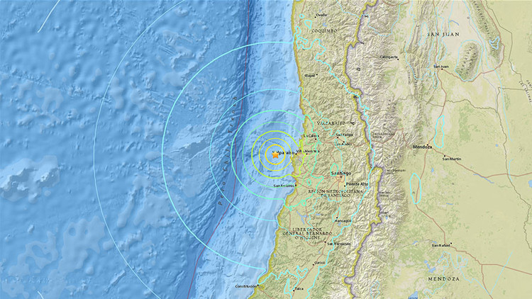 Un sismo de magnitud 6,9 sacude la zona central de Chile (FOTOS, VIDEO)