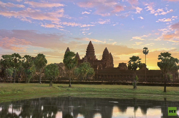 El conjunto de templos de Angkor Wat (Camboya). 