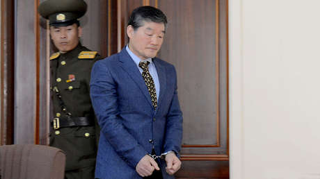 Kim Dong Chul, uno de los cuatro estadounidenses detenidos por las autoridades norcoreanas