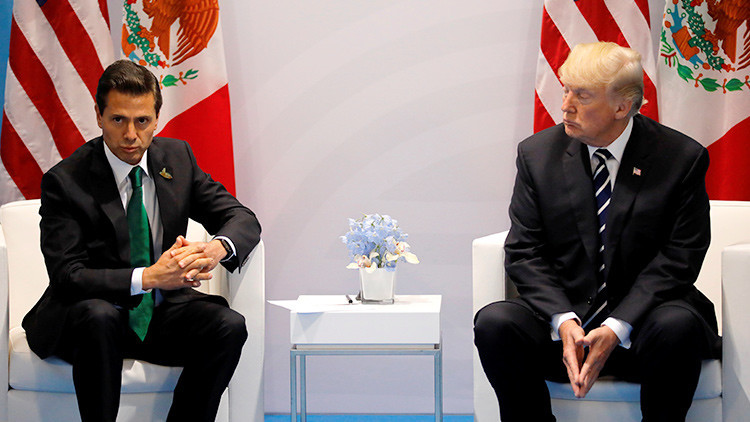 Trump amenazó a Peña Nieto con suspender los contactos si decía en público que no pagaría el muro