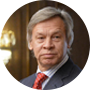 Alexéi Pushkov, miembro del Consejo de Federación del Parlamento de Rusia