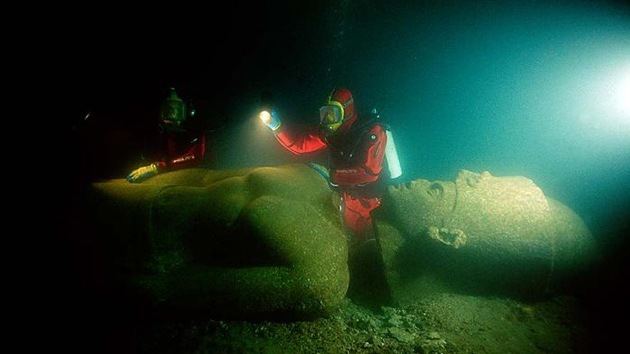 Video: Reproducen en 3D una ciudad del Antiguo Egipto hundida hace 1.200 años